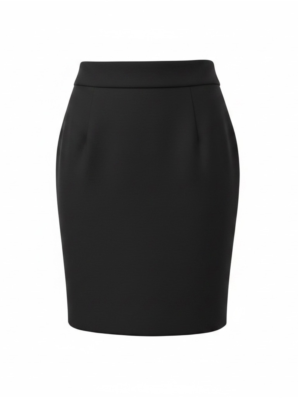 H&M Black Pencil Skirt — Sleek High-Waist Design